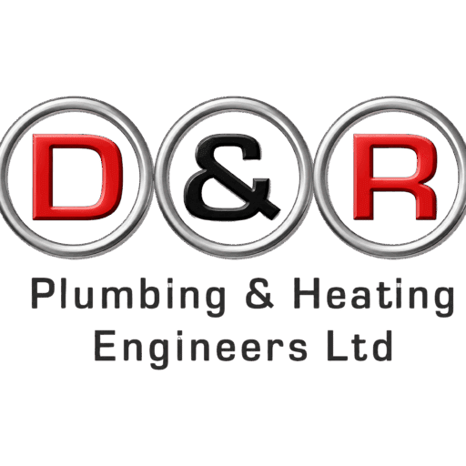 d&r plumbing & heating logo upscaled transparent margin 20pct
